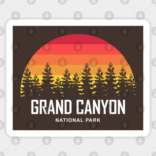 Grand Canyon National Park - Grand Canyon - Sticker