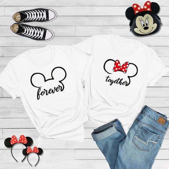Disney Shirt, Together Forever Shirt, Engagement Shirt, Couple Matching Shirt, Anniversary Shirt