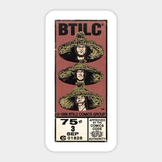 BTILC COMICS, ISSUE #3, VOL.1 - Big Trouble In Little China - Sticker