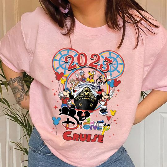 Disney Cruise Family 2023 Shirts, Mickey and Friends Family shirt