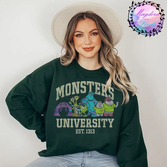 Disney Pixar Monsters University Est. 1313 Sweatshirt
