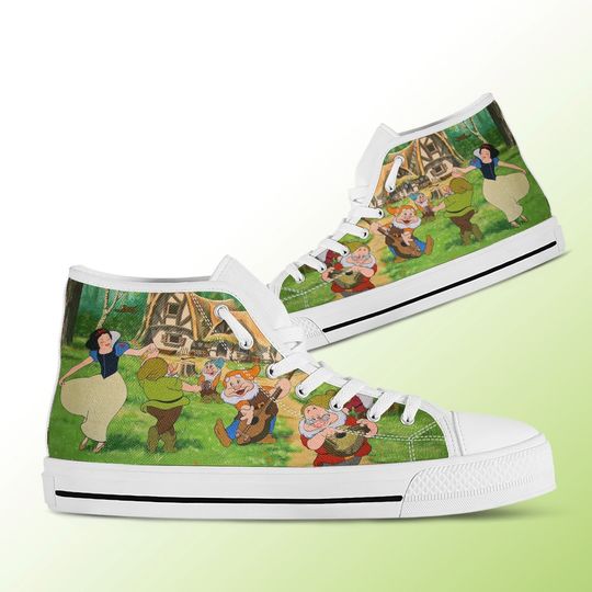 Snow white shoes, Snowwhite Disney High Top Sneakers