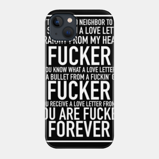 Love Letter - David Lynch - Phone Case