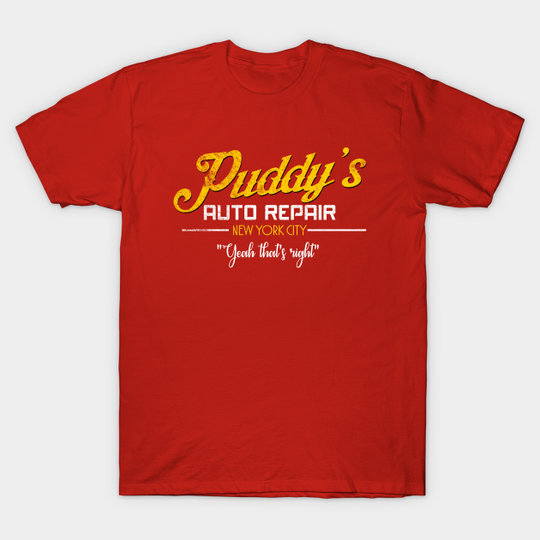 Puddy's Auto Repair, distressed - Seinfeld - T-Shirt