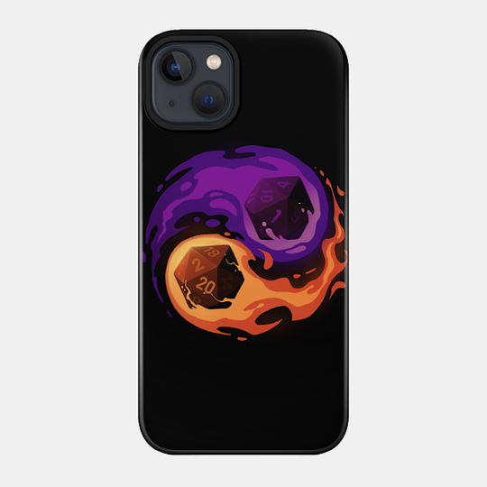 Balance dice - Dungeon Master RPG Player - Role Playing Critical Hit - Dungeons And Dragons - Phone Case