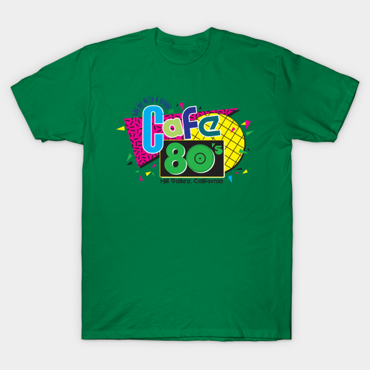Cafe 80s - Back To The Future - T-Shirt