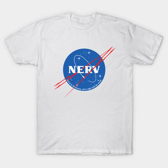 NERV NASA - Evangelion - T-Shirt