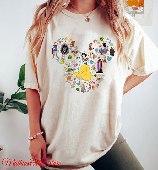 Snow White Shirt, Disney Shirt