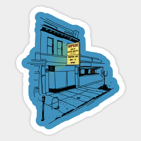 Chicago street view - Chicago - Sticker