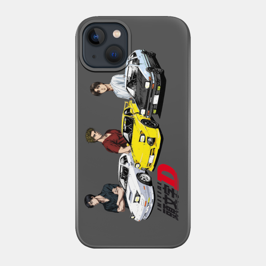 Project D Team Lineup - Initial D - Phone Case