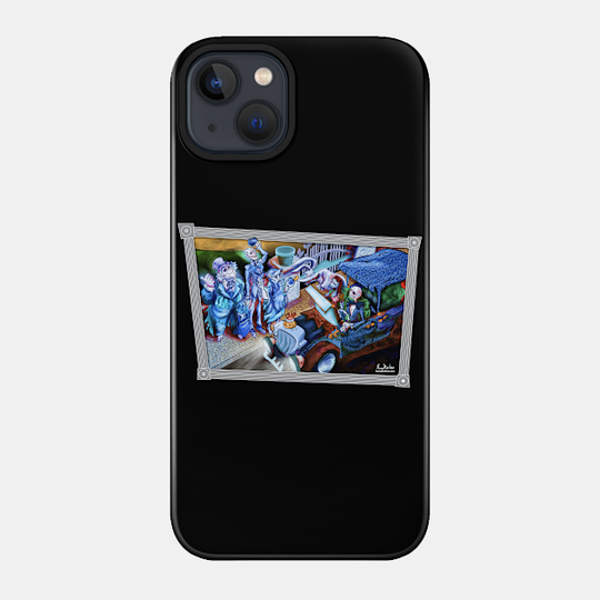 Picking up Hitchhiking Ghosts - Nightmare Before Christmas - Phone Case