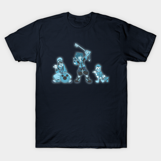 Hitch Hiking Hearts - Kingdom Hearts - T-Shirt