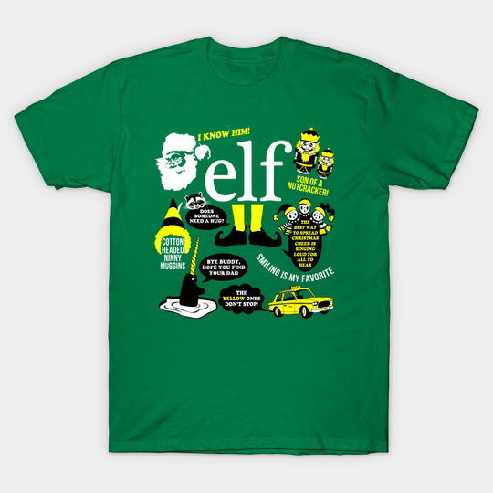 Buddy the Elf Quotes T-Shirt - Elf - T-Shirt