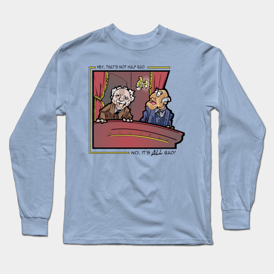 Statler and Waldorf: The Hecklers - Muppets - Long Sleeve T-Shirt