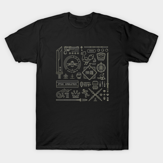 Final Fantasy VII Tribute - Final Fantasy Vii - T-Shirt