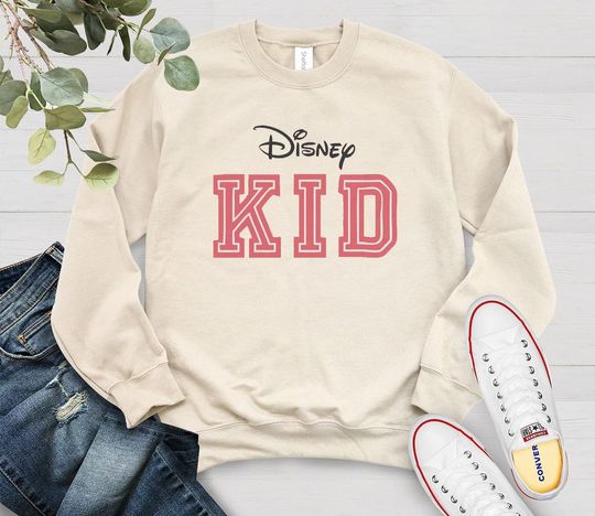 Discover Disney's Mickey, Classic Graphic Sweatshirt, Disney Mickey Sweatshirt