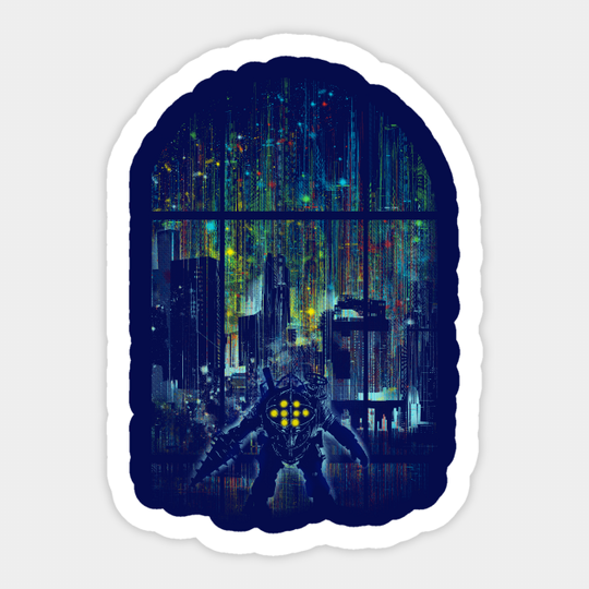 come to daddy - Bioshock - Sticker