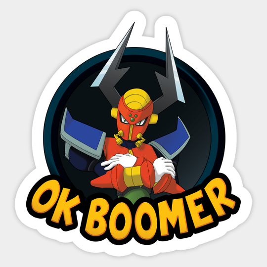 OK Boomer (Kuwanger) - Mega Man X - Sticker