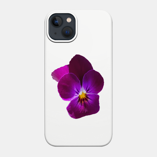 Purple Violet Flower Photo - Flower - Phone Case