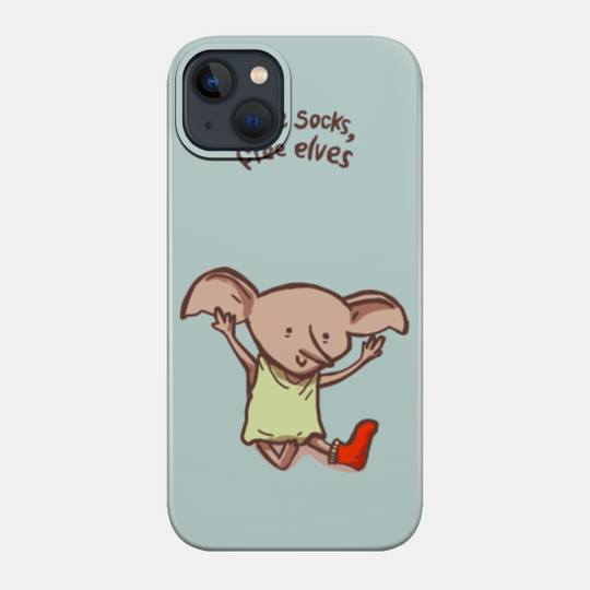 Give socks, free elves! - Harry Potter - Phone Case