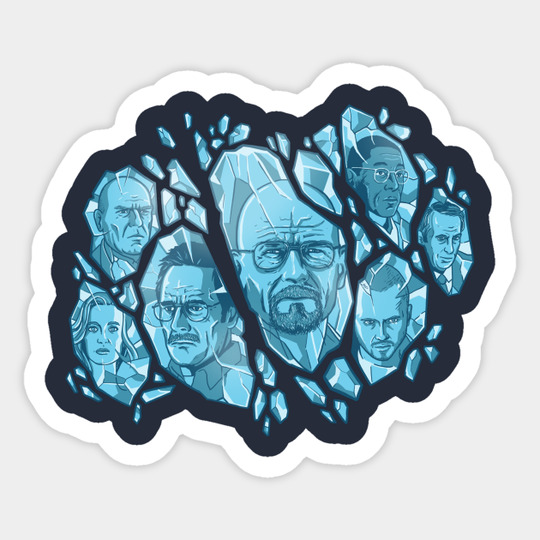Crystal Duality - Breaking Bad - Sticker