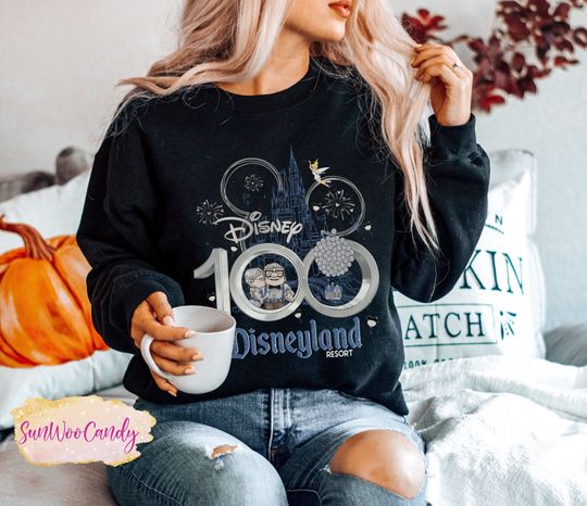 Disney 100 Years of Wonder Sweatshirt, Carl And Ellie