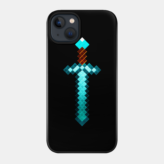 Diamond Sword - Minecraft - Phone Case