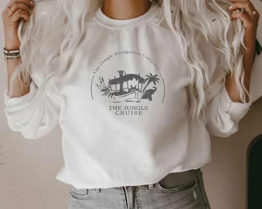 Jungle Cruise Sweatshirt, Disneyland Sweatshirt, Disney World Sweatshirt