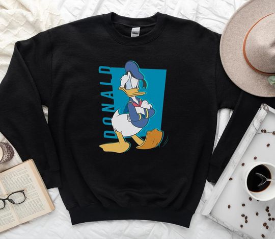 Donald Sweatshirt, Disney's Mickey & Friends, Donald Duck Sweatshirt, Disney Mickey Sweatshirt