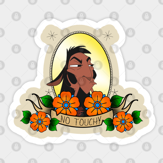 No Touchy! - Disney - Sticker