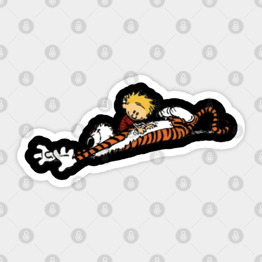 Wake Up Hobb! - Calvin And Hobbes - Sticker