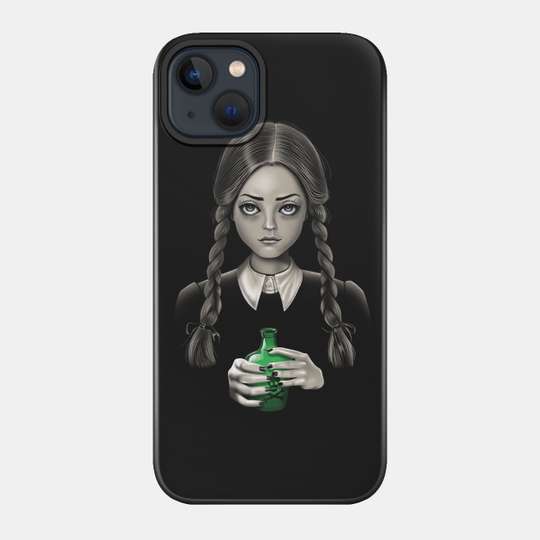 Death Bores Me - Wednesday Addams - Phone Case