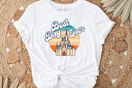 Castle Best Day Ever Shirt ,Retro disney shirt