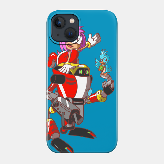 Sonic Adventure - Amy & Gamma - Gaming - Phone Case