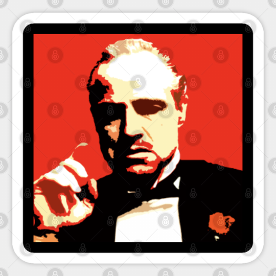godfather - The Godfather - Sticker