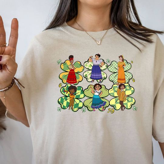Encanto Saint Patrick's Day Shirt Disney Shamrock Shirt