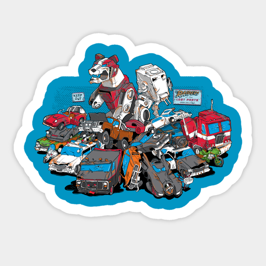 Raiders of the Lost Parts - Chips - Sticker