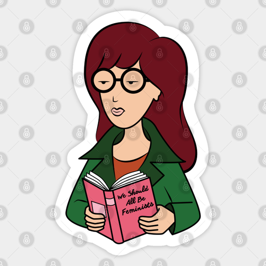 We Should All Be Feminists - Daria - Sticker