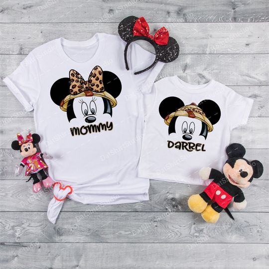 Disney Animal Kingdom Shirt, Disney shirts with Leopard Print