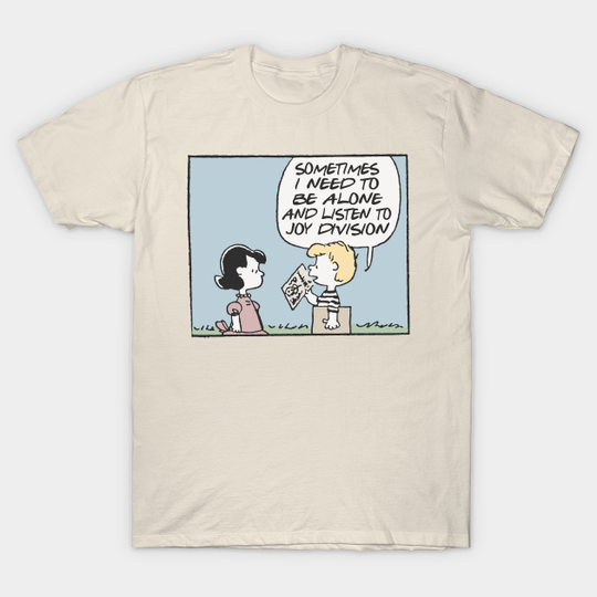 Joy Division / Vinyl Obsessive Comic / Fan Art Design - Joy Division - T-Shirt