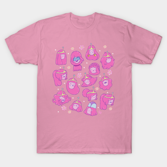 Princess Bubblegum Hair Pattern 1 - Adventure Time - Adventure Time - T-Shirt