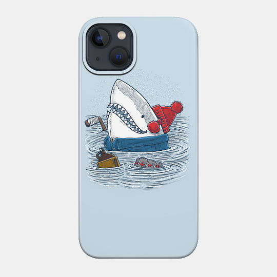 The Great White North Shark - Shark - Phone Case
