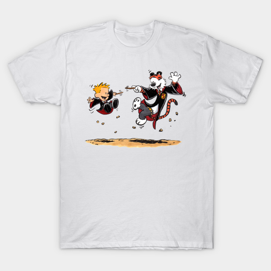 Magical Wizard Calvin and Hobbes - Magic - T-Shirt