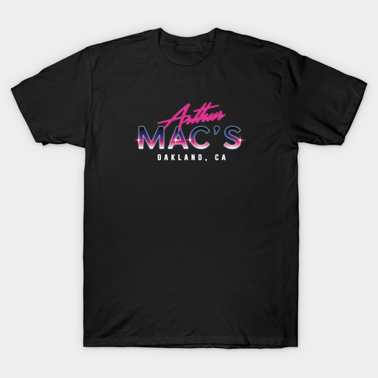 Arthur Mac's Miami Vice Logo - 80s Retro - T-Shirt