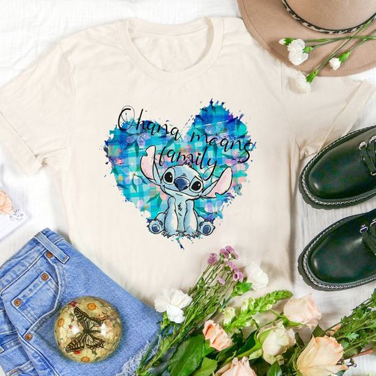 Disney Stitch Shirt,Ohana Means Family Shirt, Disney Vacation Shirt