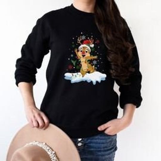 Chip And Dale Christmas Sweatshirt, Disney Christmas Sweatshirt
