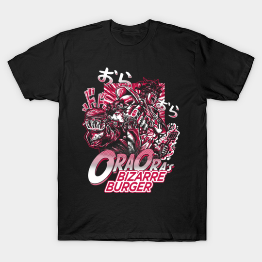 Bizarre Burger - Jojo Bizarre Adventure - T-Shirt