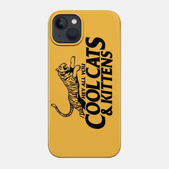 Cool Cats & Kittens - Tiger King - Phone Case