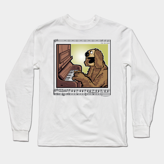 Rowlf Performs - Muppets - Long Sleeve T-Shirt