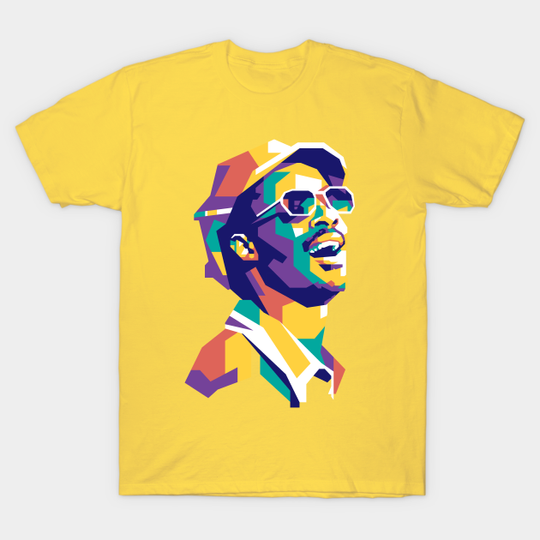 Stevie Wonder WPAP Limit Color - Stevie Wonder - T-Shirt